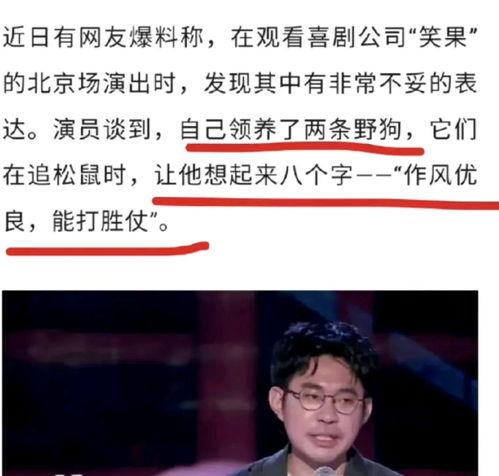 谁爆料了笑果李昊的视频,幕后爆料者身份揭秘!” 第3张 谁爆料了笑果李昊的视频,幕后爆料者身份揭秘!” 第3张
